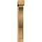 Ekena Millwork Funston Block Rough Sawn Bracket w/ Offset Brace, Western Red Cedar, 6"W x 28"D x 40"H BKT0604X28X40FST05RWR - alternate 2